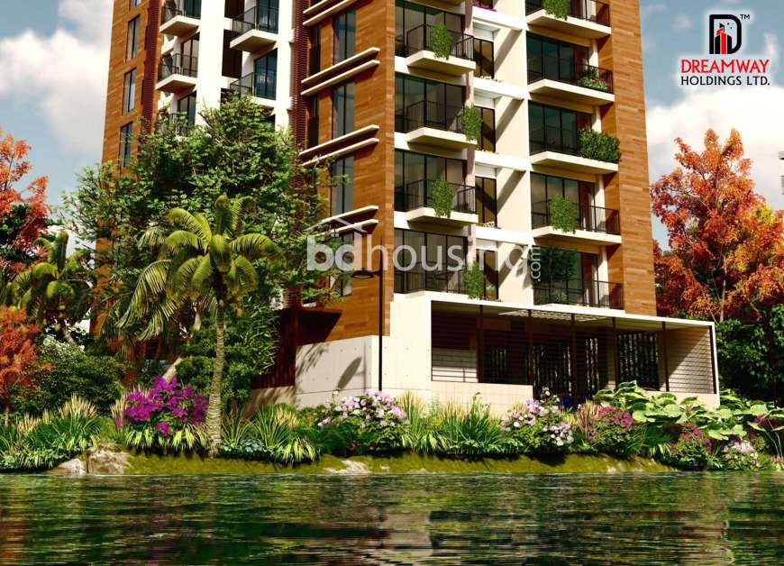 Dreamway Lake Breeze Ready Flat, Apartment/Flats at Bashundhara R/A