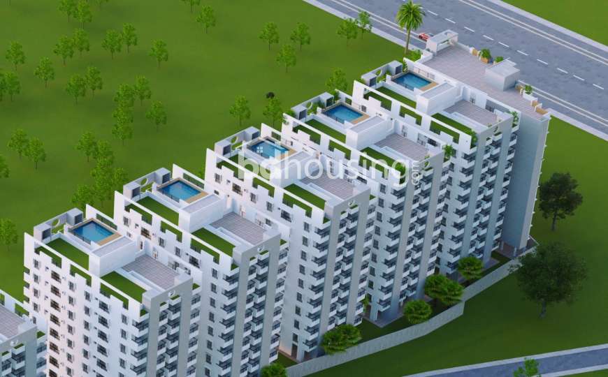 Raiyan Royal City Park, Land Sharing Flat at Uttar Khan