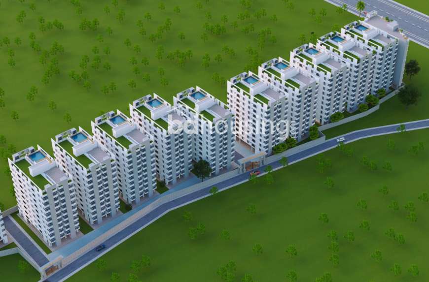 Raiyan Royal City Park, Land Sharing Flat at Uttar Khan