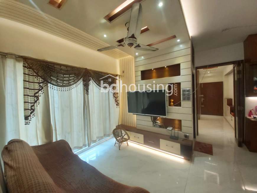 Luxury full Interior apartment for sale in Bashundhara , Apartment/Flats at Bashundhara R/A