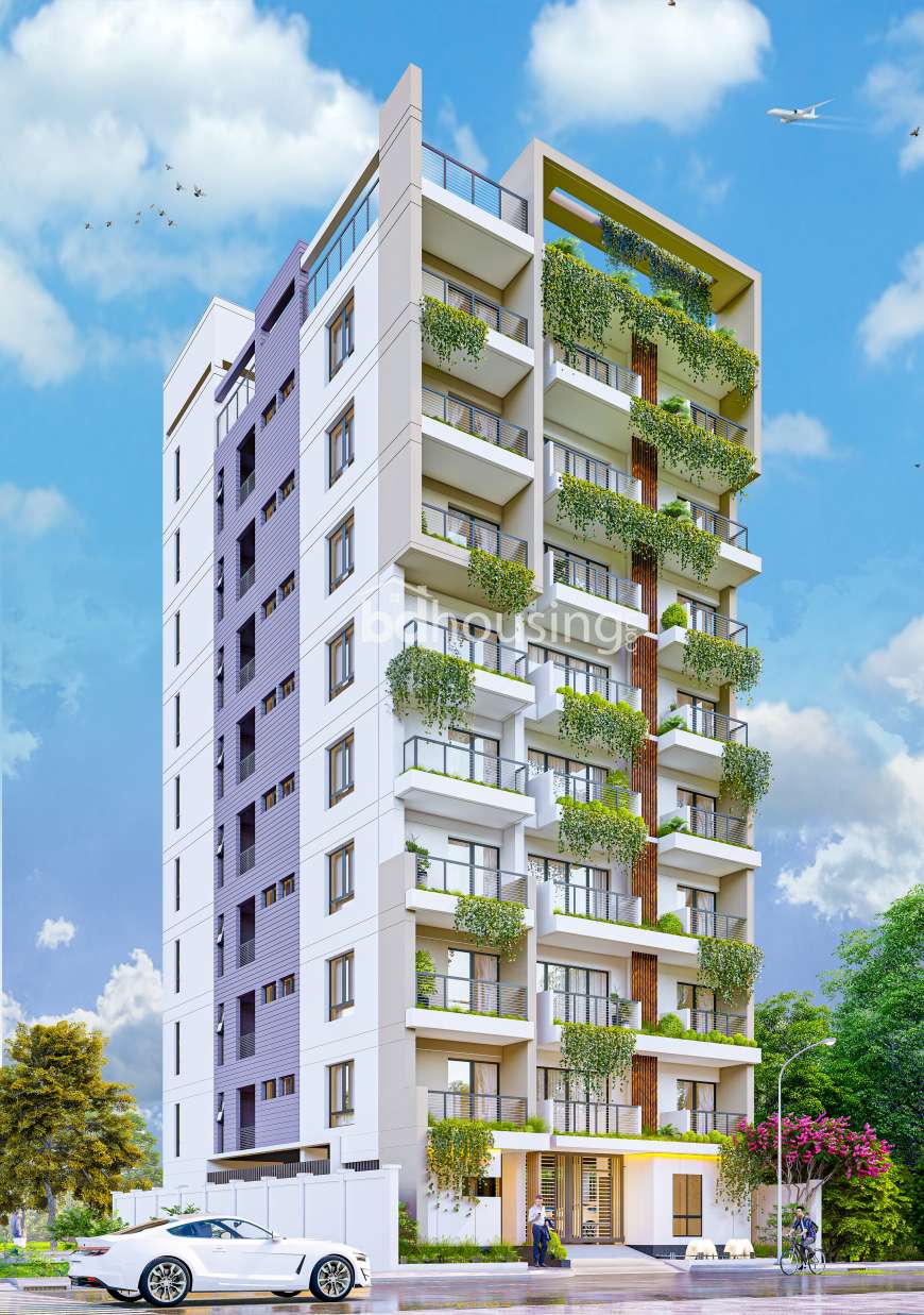  2850sft Luxurious Apartment  Ongoing Project By Sena Kalyan (SKCD) at Jolshiri Abashon., Apartment/Flats at Jolshiri Abason