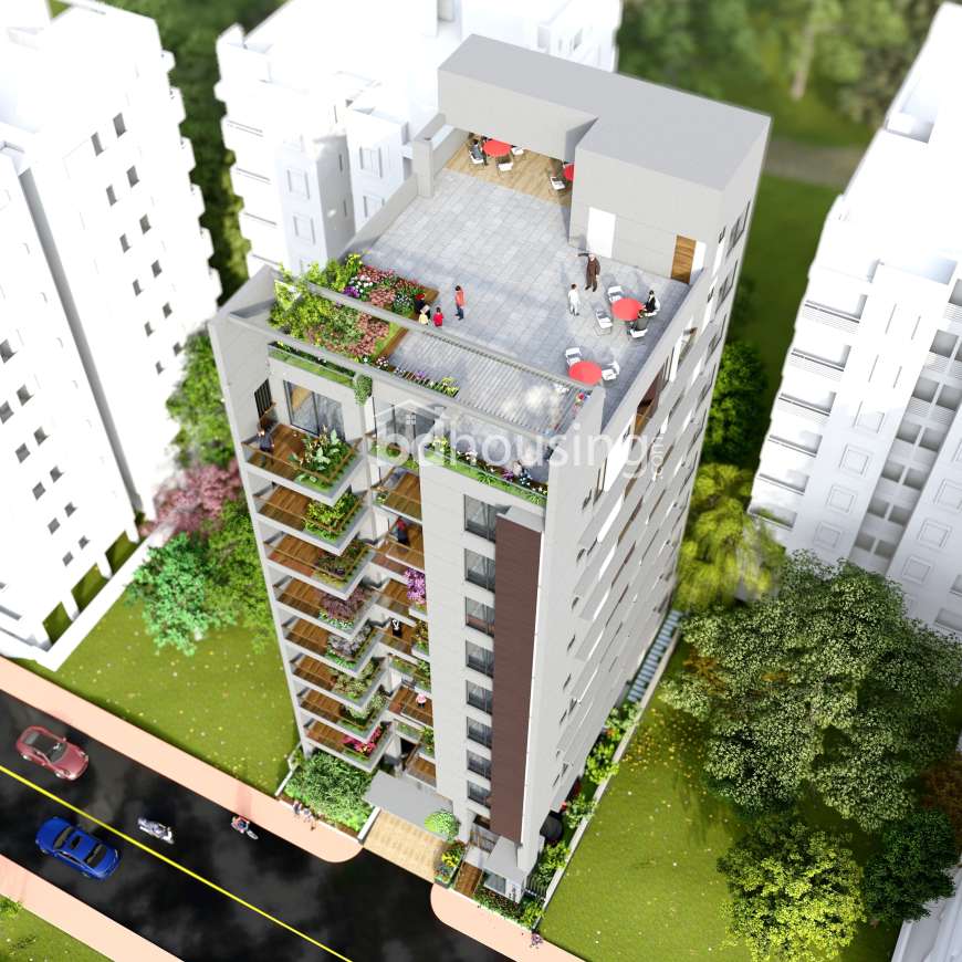 Dreamway Amantu Billah, Park View, Apartment/Flats at Jolshiri Abason