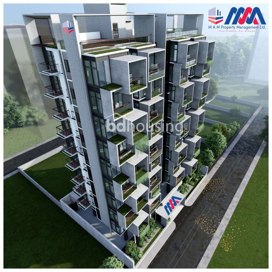 MAM চন্দ্রমল্লিকা, Land Sharing Flat at Bashundhara R/A