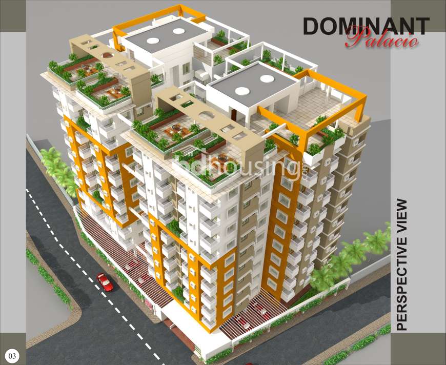 Dominant Palacio, Apartment/Flats at Khilgaon
