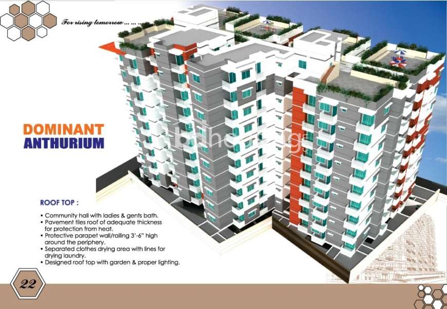 Anthurium, Apartment/Flats at Uttara
