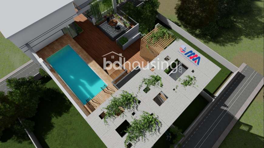 MAM কলরব, Land Sharing Flat at Bashundhara R/A