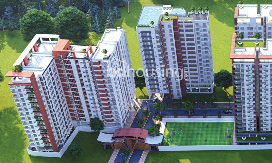 Banasree Garden City, Land Sharing Flat at Banasree