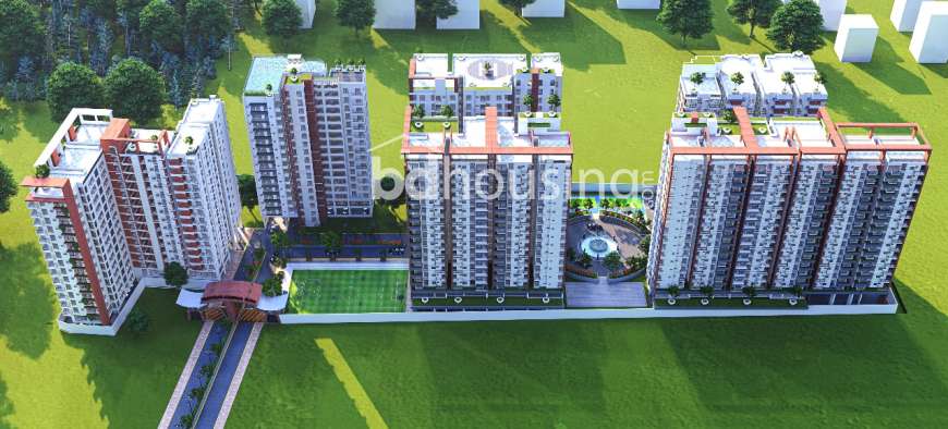 Banasree Garden City, Land Sharing Flat at Banasree