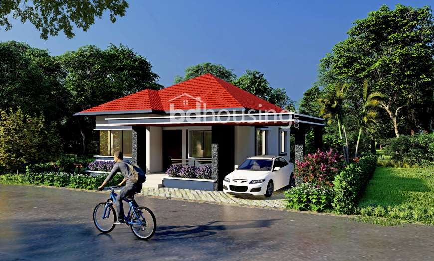 Prime Simplex House-Dreamway City & Golf Resort for sale near Ratargul Swamp Forest, Independent House at Ambarkhana