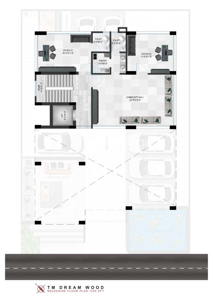 TM Dreamwood, Apartment/Flats at Jolshiri Abason