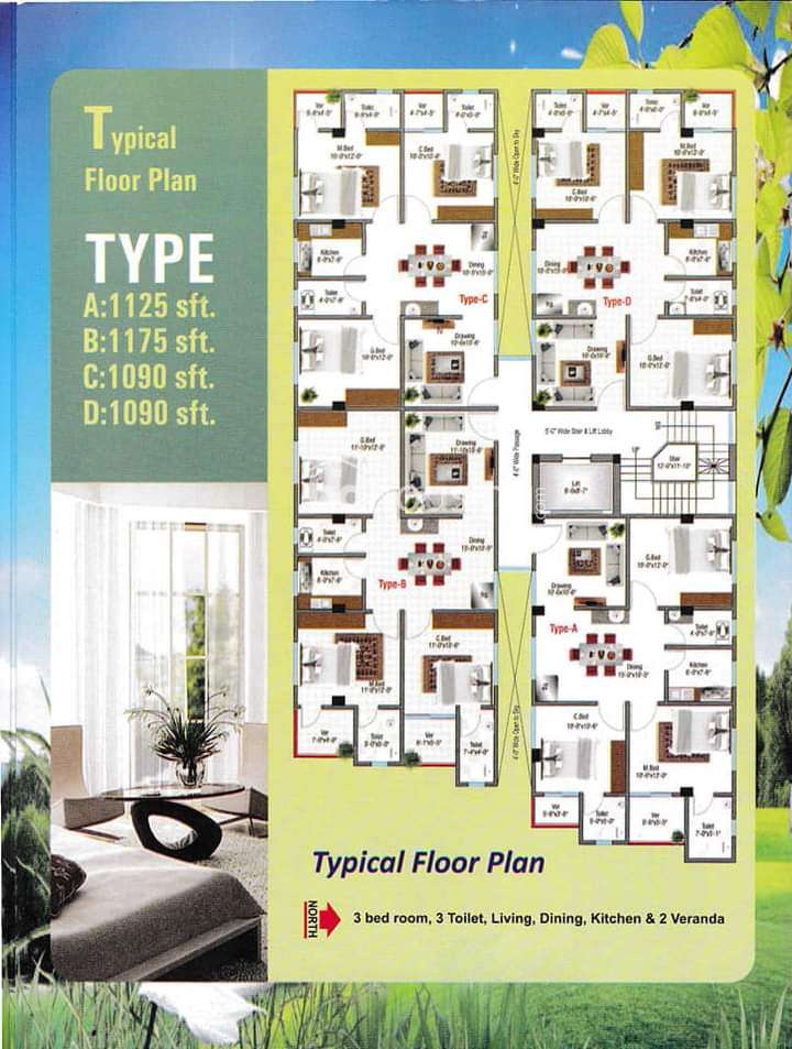 STC MOHAMMADIA GARDEN A Project Of STC, Apartment/Flats at Dakshin khan