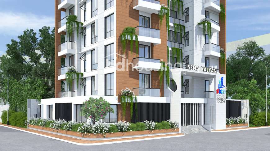 Plot no.3221-3222, 1305(A/B) sft, Double unit ,Sena kalyan project at Bashundhara R/A , Apartment/Flats at Bashundhara R/A