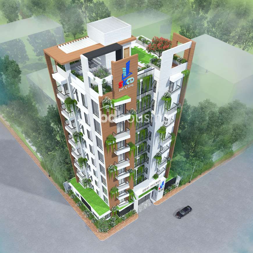 Single Unit Luxurious Flat Sale at Bashundhara R/A By Sena kalyan Construction & Development , Apartment/Flats at Bashundhara R/A