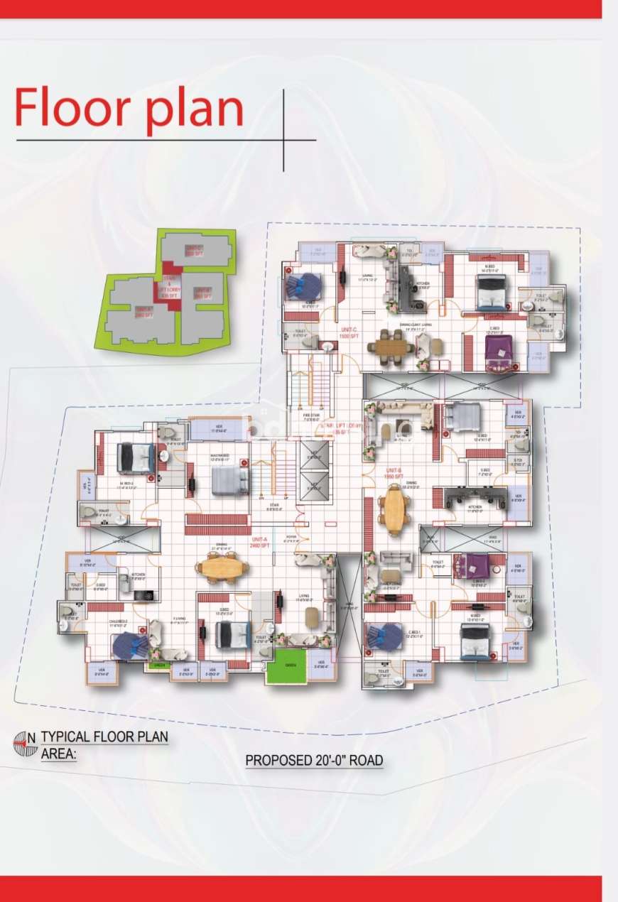 SHEDDESHWARI TREEBANY, Apartment/Flats at Shiddheswari