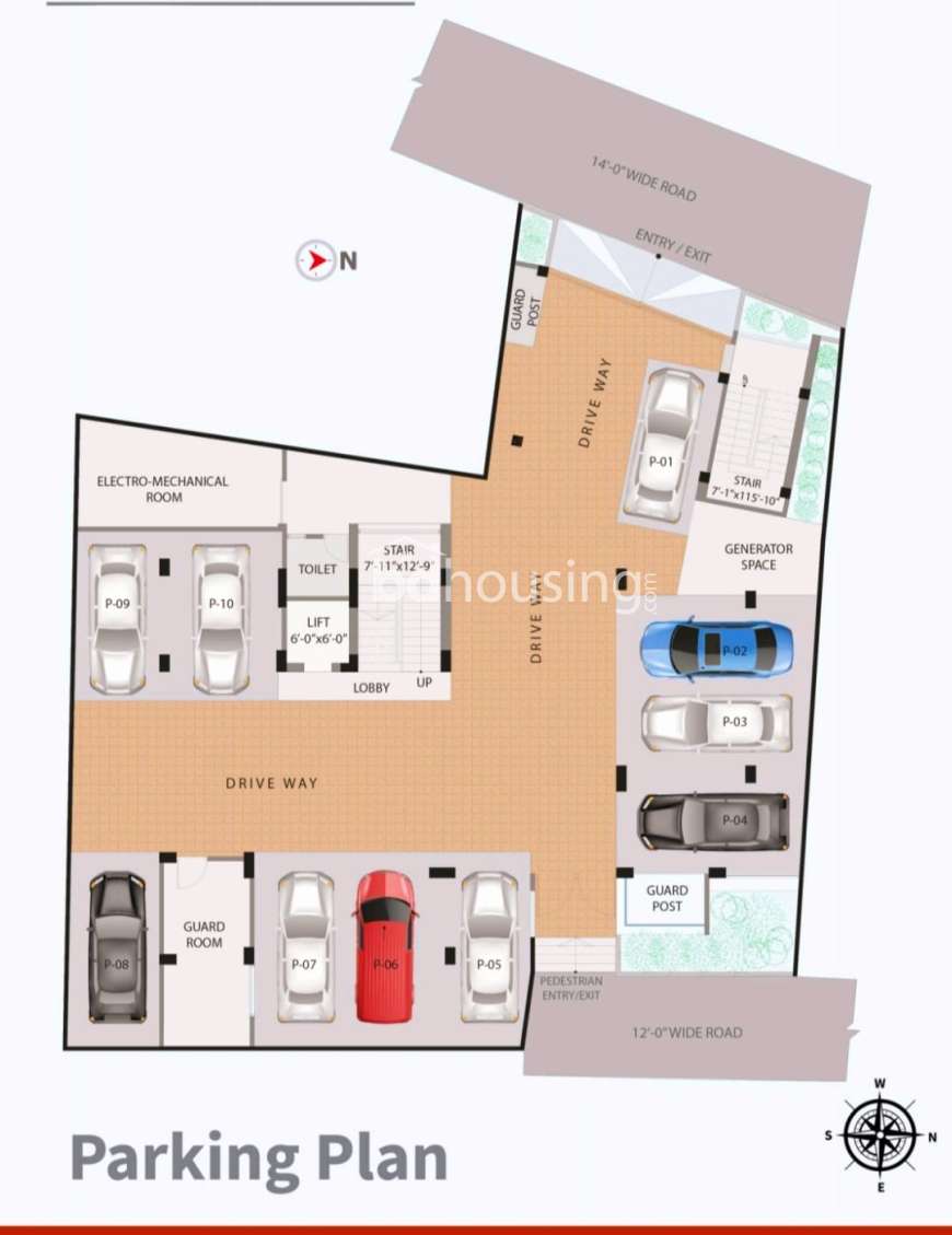 Khilgaon El DORADO Arshad Square, Apartment/Flats at Malibag