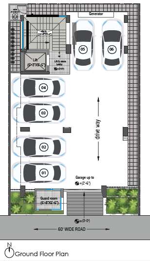 Lake & South Face (Sector 15, Uttara), Apartment/Flats at Uttara