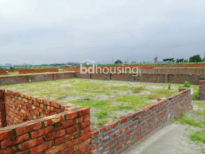3K coner 40/25 South facing , Residential Plot at Bashundhara R/A