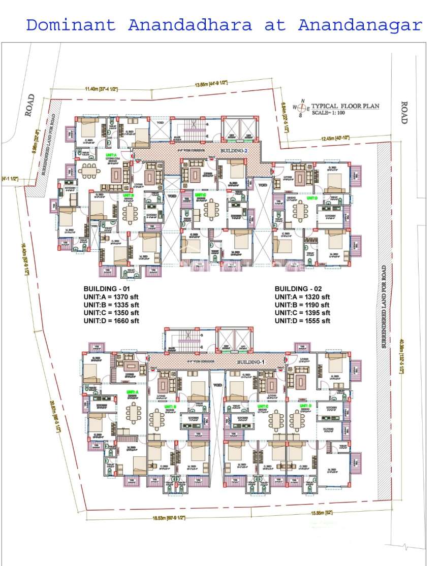 Dominant Anandadhara, Apartment/Flats at Aftab Nagar