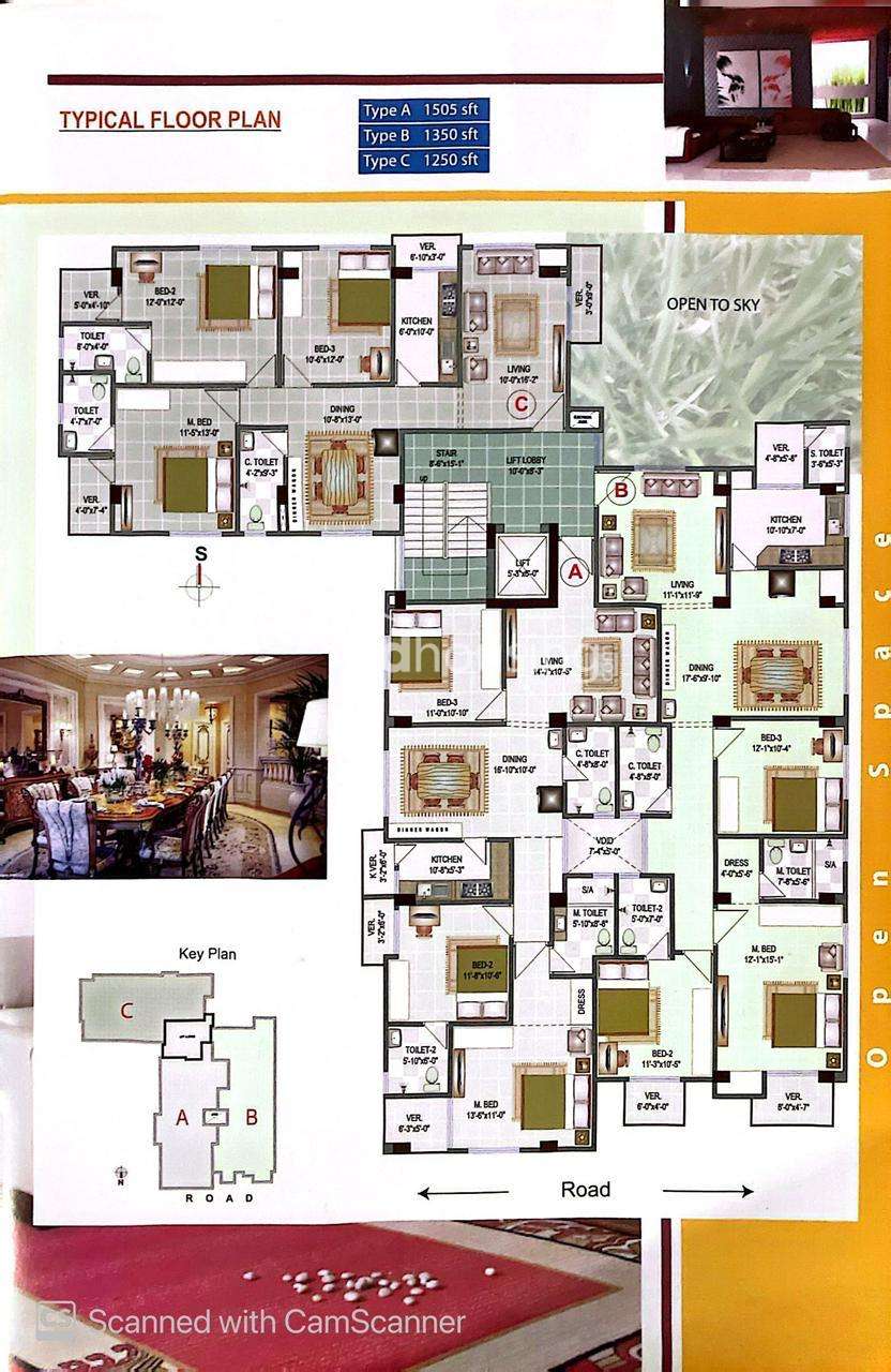 UNITECH New Castle , Apartment/Flats at Mohammadpur