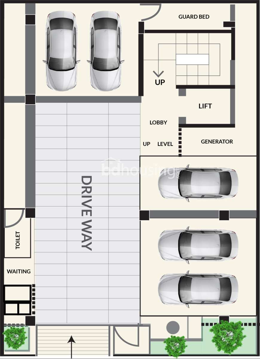 Hasinur Rahman, Apartment/Flats at Aftab Nagar