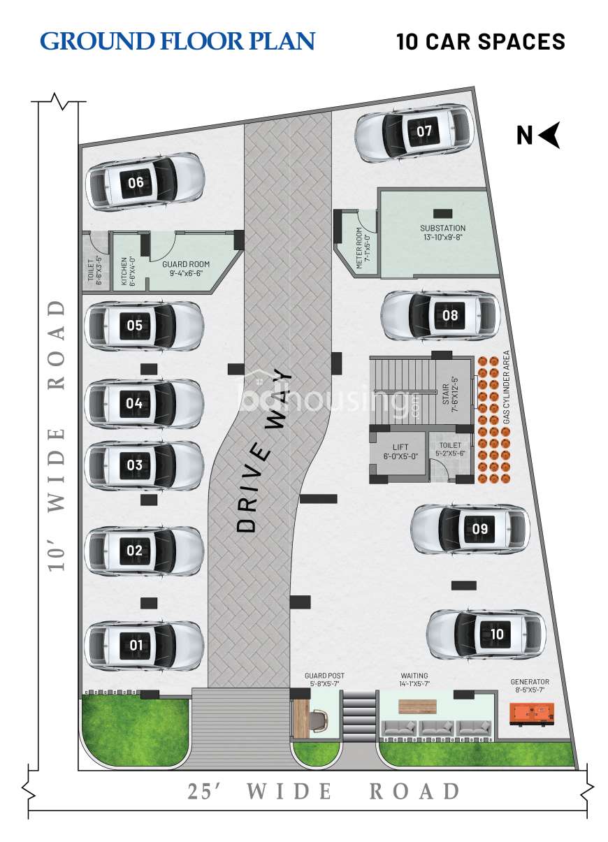 The Teacher's Lodge, Apartment/Flats at Khilgaon