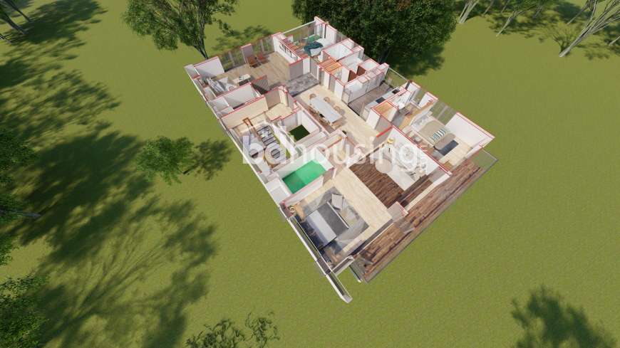 Project Hashi, Apartment/Flats at Jolshiri Abason