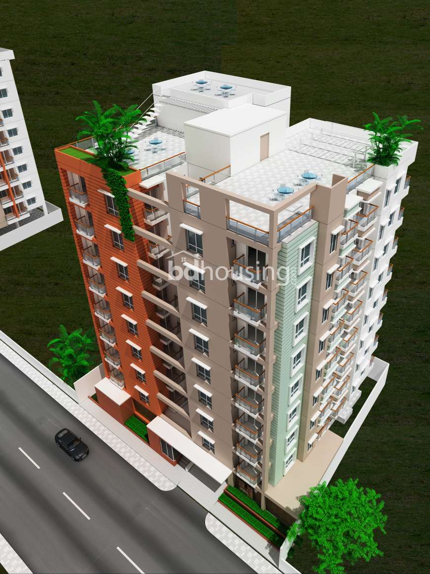 Dihan Shah Cosmis Palace, Apartment/Flats at Dakshin khan