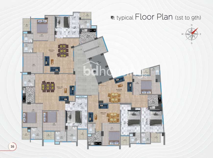 Alif Garden, Apartment/Flats at Agargaon