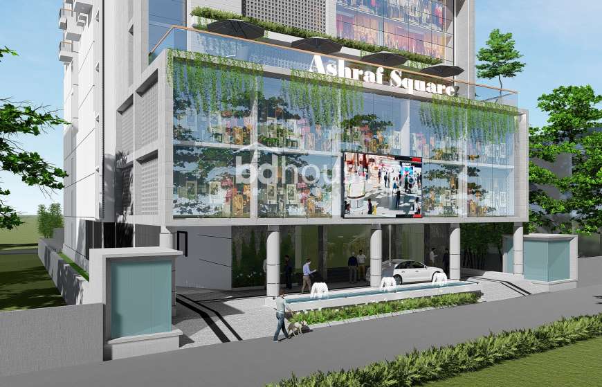 Ashraf Square, Showroom/Shop/Restaurant at Dakshin khan
