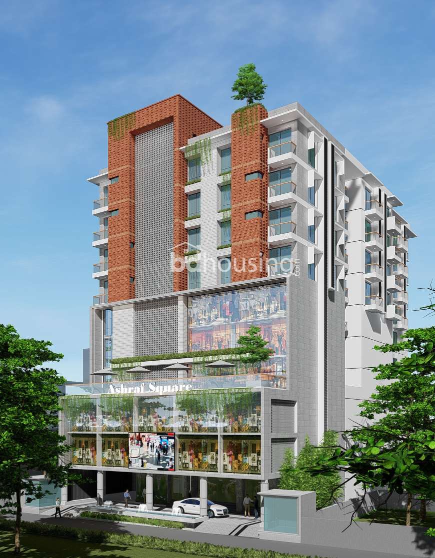 Ashraf Square, Showroom/Shop/Restaurant at Dakshin khan