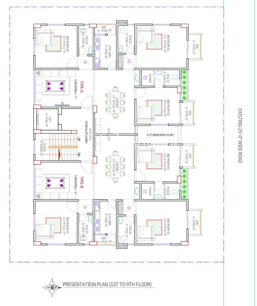 After Nagor, Land Sharing Flat at Aftab Nagar
