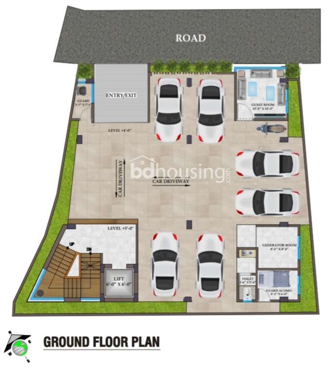 বাড়ির নাম : Fatema neer, Apartment/Flats at Dhanmondi