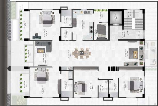 TM Aqua Horizon, Apartment/Flats at Jolshiri Abason