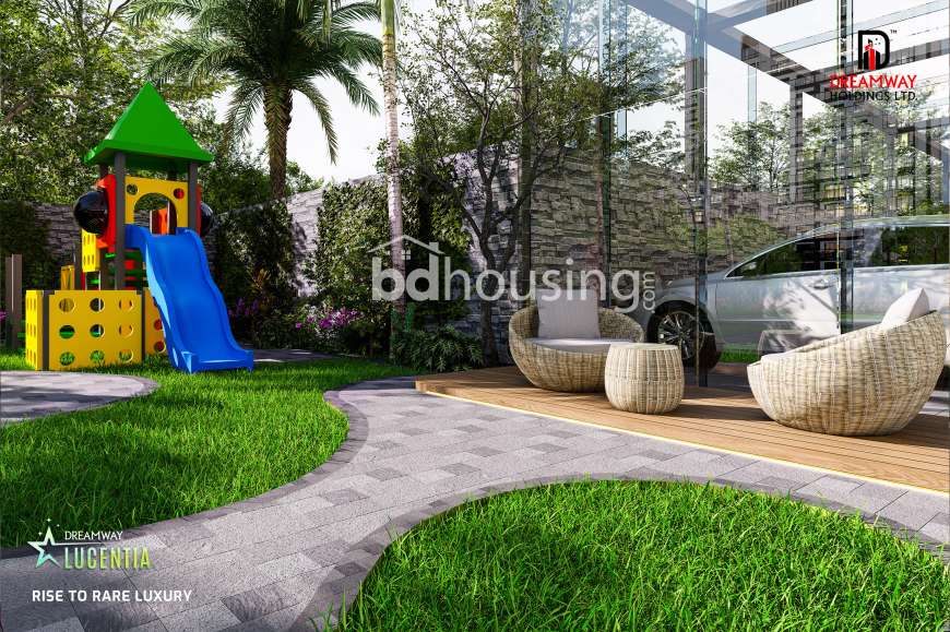 Dreamway Lucentia-Sky Villa (Luxury Duplex), Apartment/Flats at Bashundhara R/A