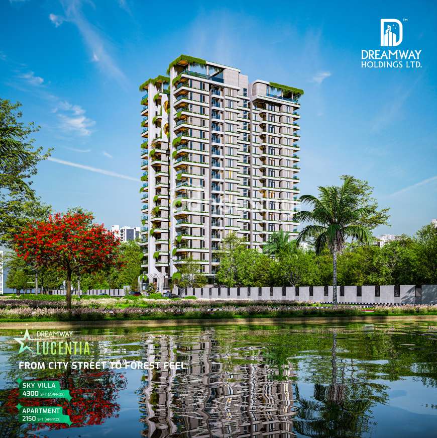 Dreamway Lucentia-Sky Villa (Luxury Duplex), Apartment/Flats at Bashundhara R/A