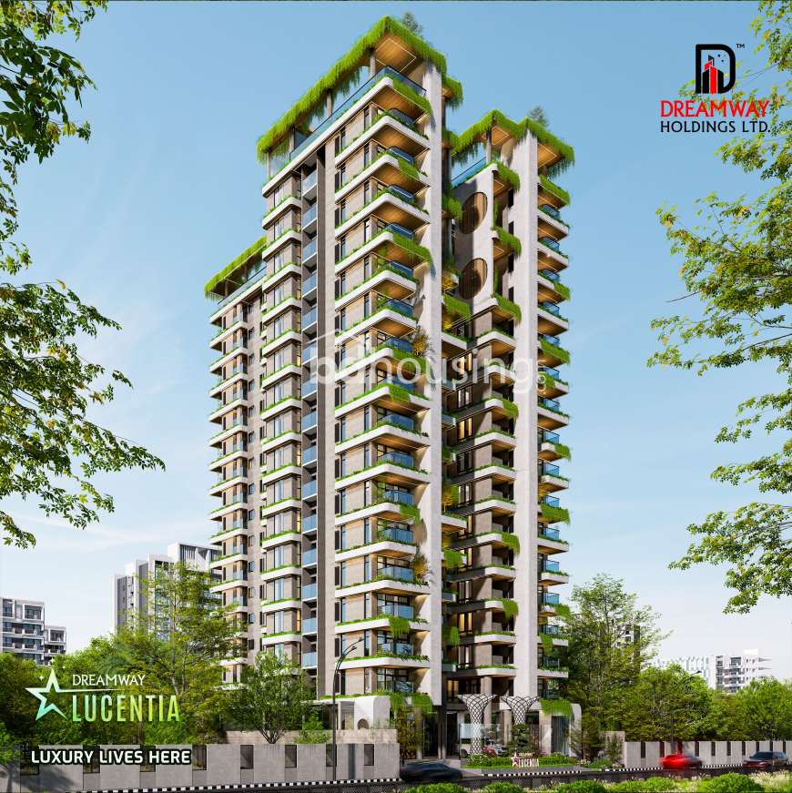 Dreamway Lucentia-Sky Villa (Luxury Duplex), Apartment/Flats at Bashundhara R/A