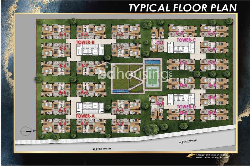 The Falcon Height, Apartment/Flats at Rupnagar