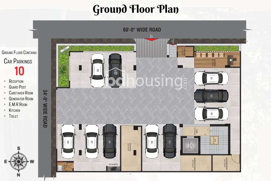 Concrete Esteem, Apartment/Flats at Uttara