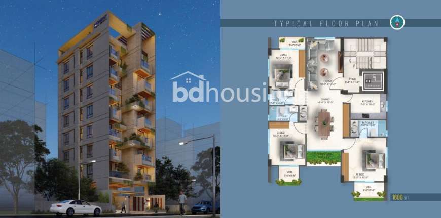 moment araddho, Apartment/Flats at Bashundhara R/A