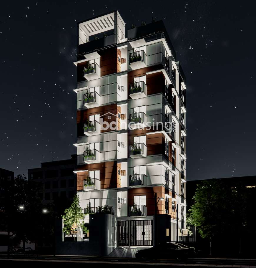 Queens White Heart, Apartment/Flats at Bashundhara R/A