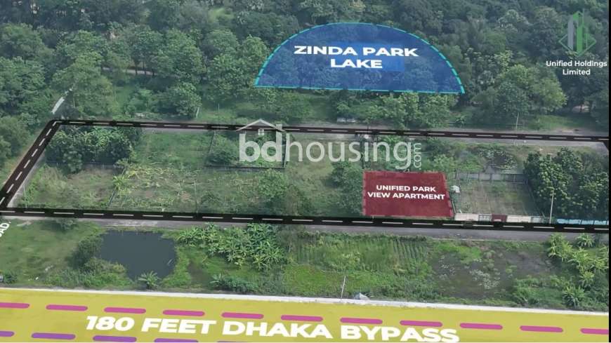 Purbachal Unified Park view, Land Sharing Flat at Purbachal