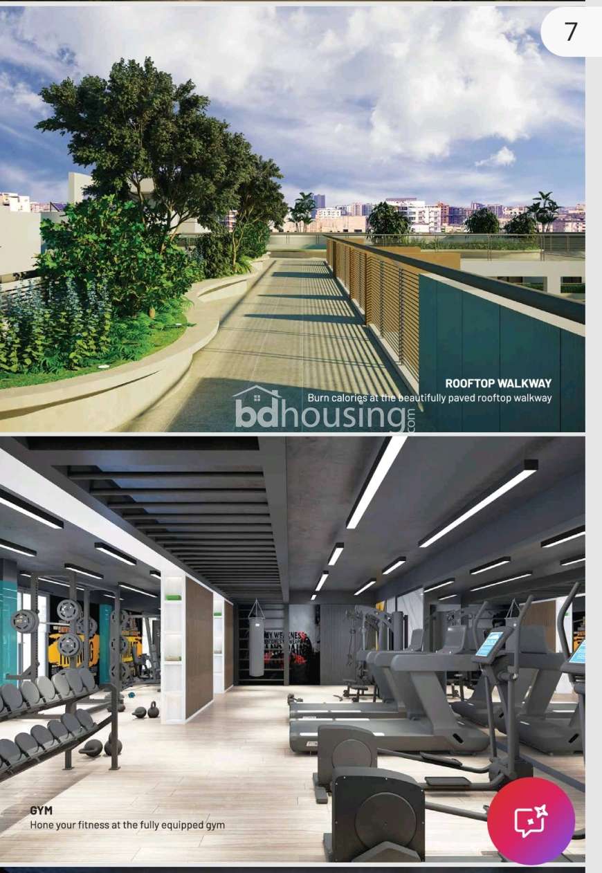 1511 sft apartment in a Wellness Project with lifestyle features, Apartment/Flats at Uttara