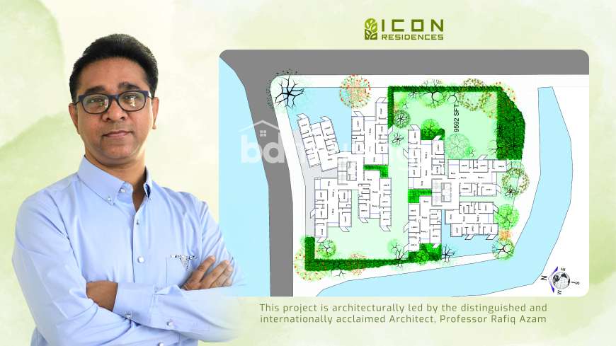 Icon Residences, Apartment/Flats at Bashundhara R/A