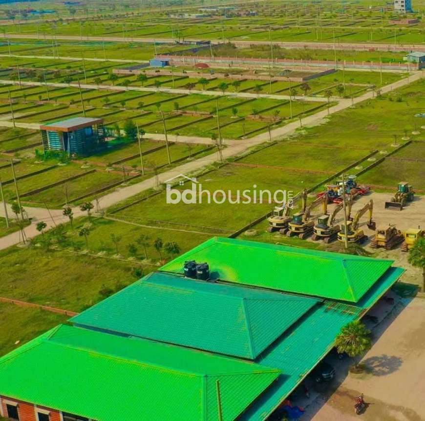 Purabachal American City, Residential Plot at Purbachal