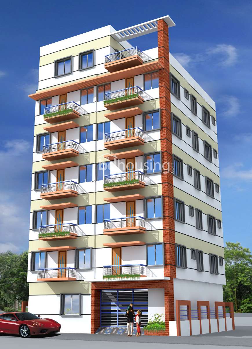 800 Sqft. Ready Flat Ati bazar, Apartment/Flats at Keraniganj