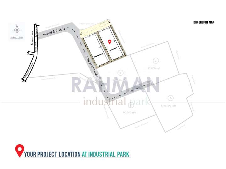 Rahman Industrial Park, Industrial Space at Konabari