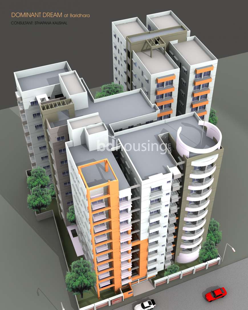 1265 sqft flat @ Baridhata, Apartment/Flats at Baridhara