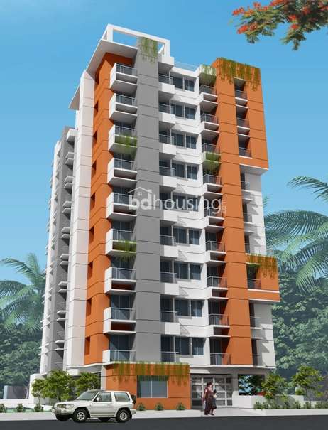 Taspia Banker's Tower, Apartment/Flats at Khilgaon