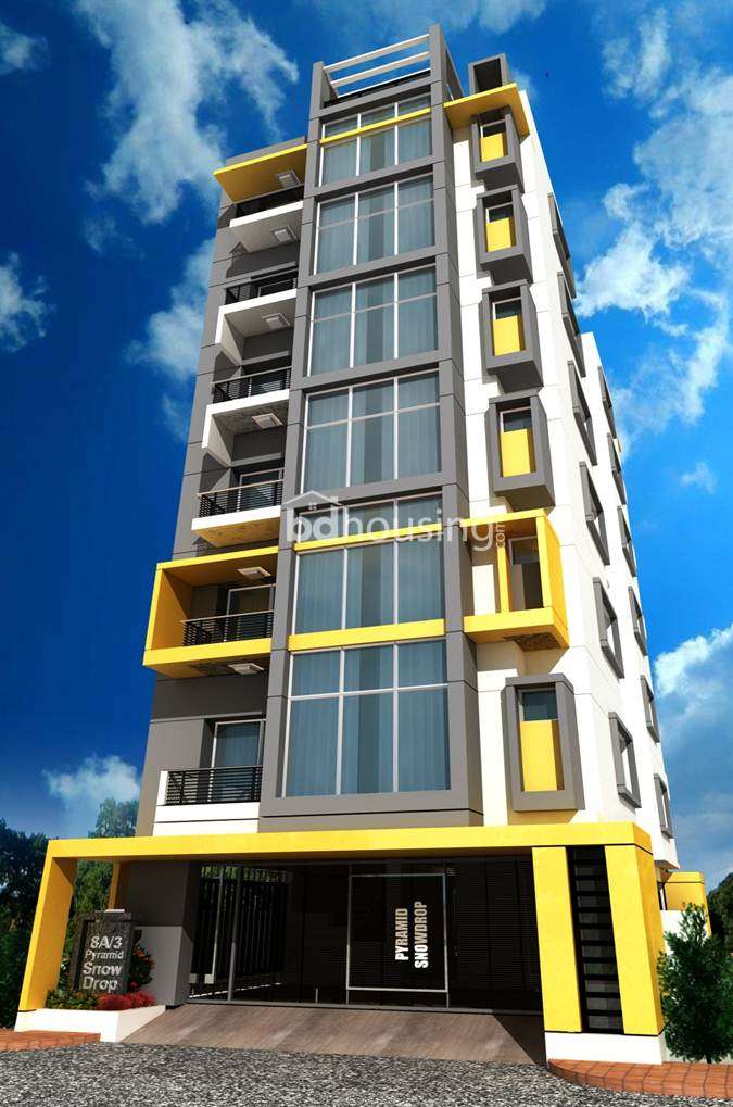 PYRAMID SNOW DROP, Apartment/Flats at Mohammadpur