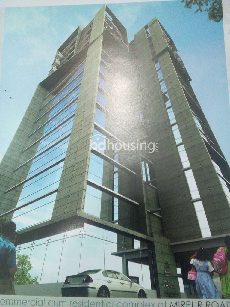 Green Land Mark Tower, Office Space at Kalabagan